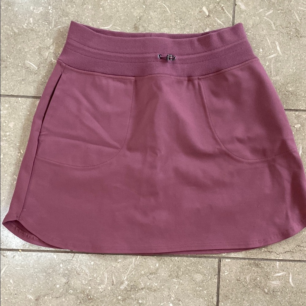 Lole Mauve M A-Line pull on Skirt for Golf, yoga, Casual Wear